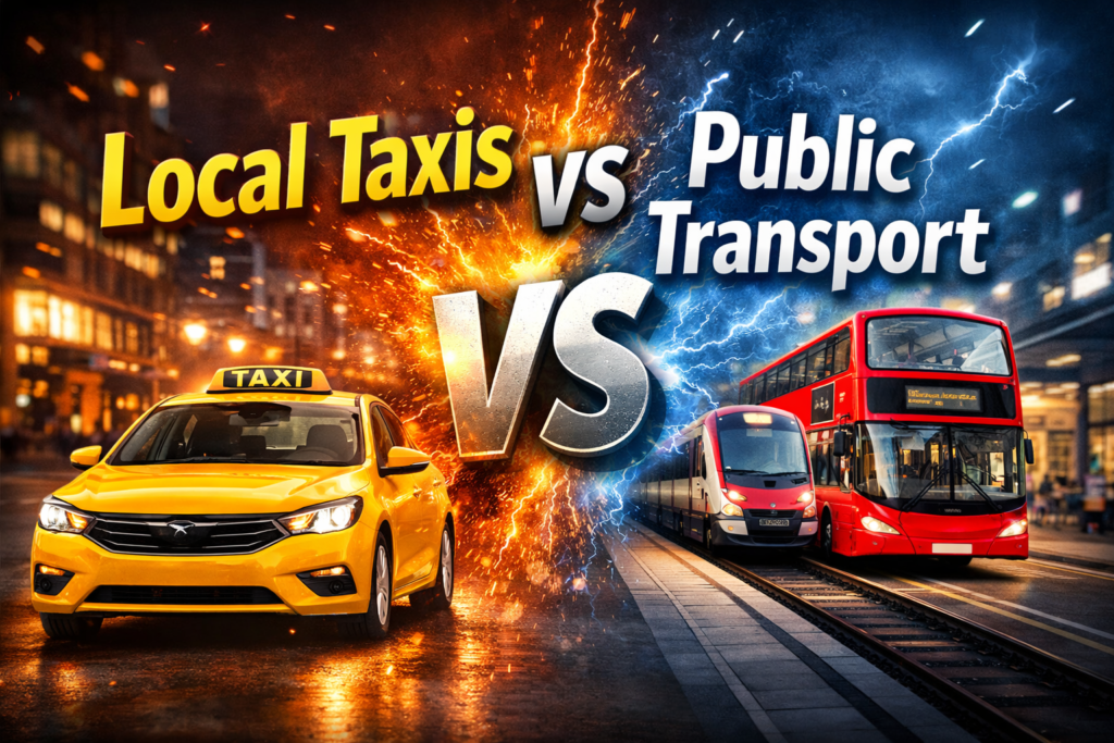 Local Taxis vs Public Transport